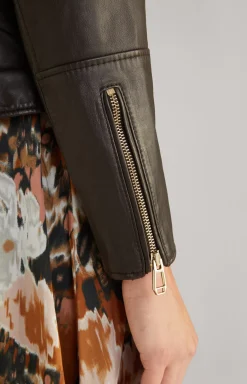 Leather Jacket in Dark Brown