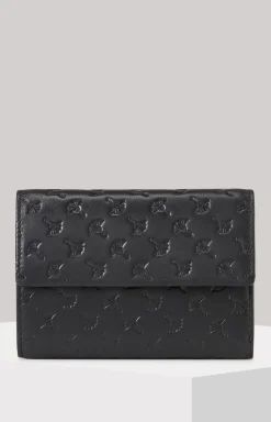 Leggero Stampa Cosma Wallet in Black