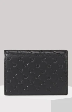 Leggero Stampa Cosma Wallet in Black