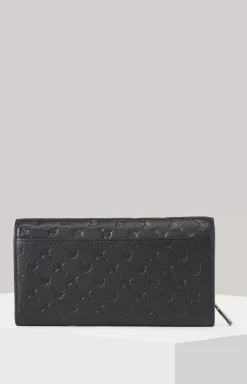 Leggero Stampa Europa Wallet in Black