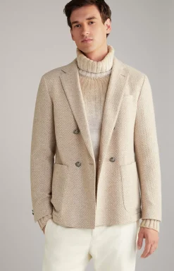 Lenderson Jacket in Light Brown Mélange