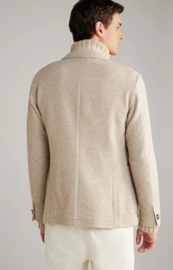 Lenderson Jacket in Light Brown Mélange
