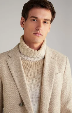 Lenderson Jacket in Light Brown Mélange