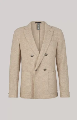 Lenderson Jacket in Light Brown Mélange