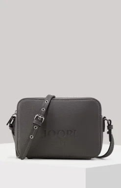 Lettera Cloe Shoulder Bag in Dark Grey