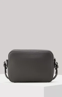 Lettera Cloe Shoulder Bag in Dark Grey