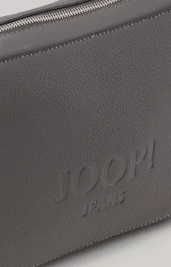 Lettera Cloe Shoulder Bag in Dark Grey