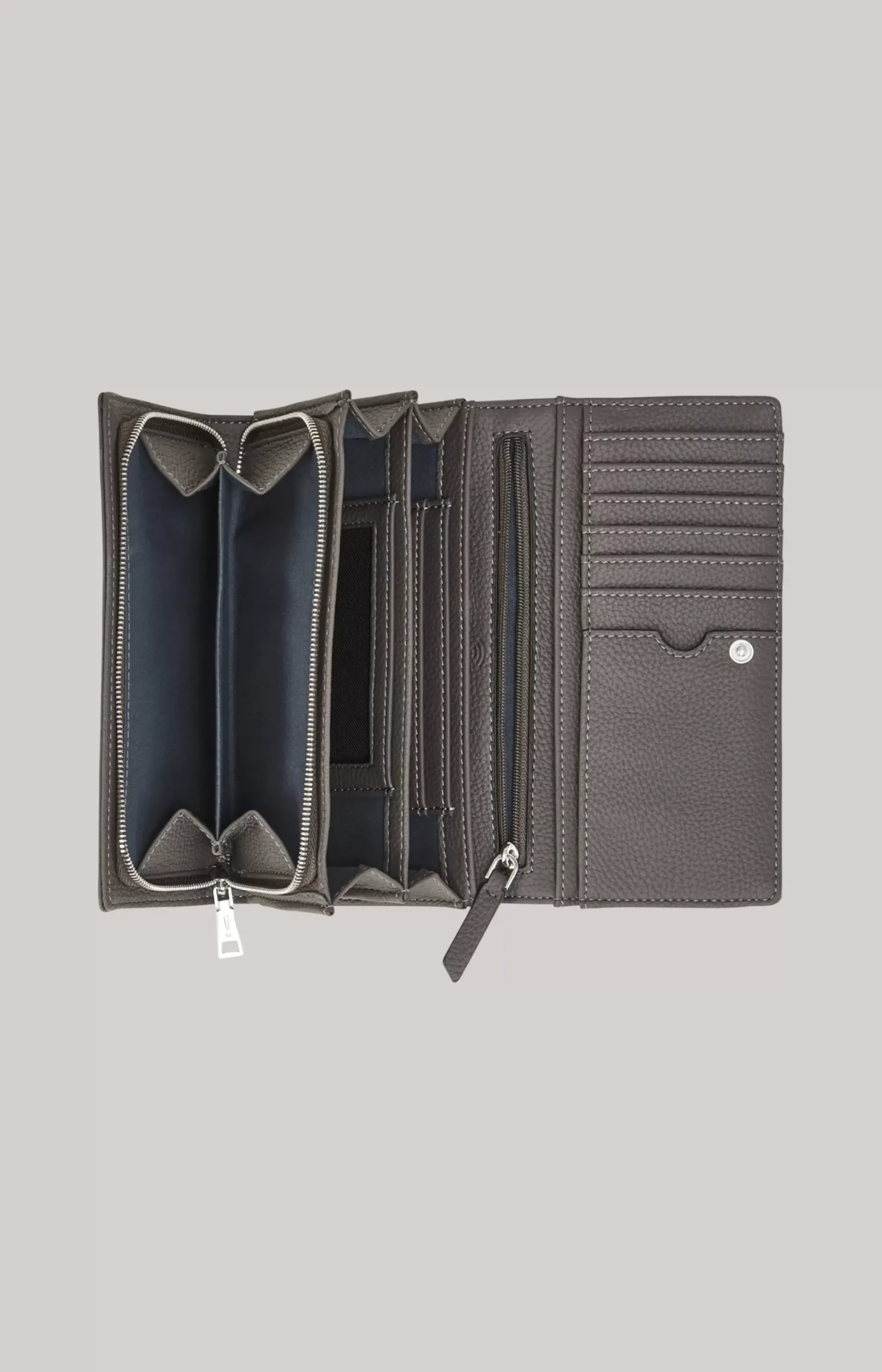 Lettera Europa Wallet in Dark Grey