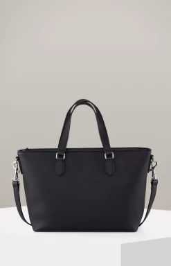 Lettera Ketty Handbag in Black