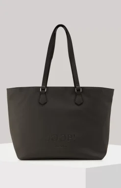 Lettera Lara Shopper in Dark Grey