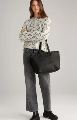 Lettera Lara Shopper in Dark Grey