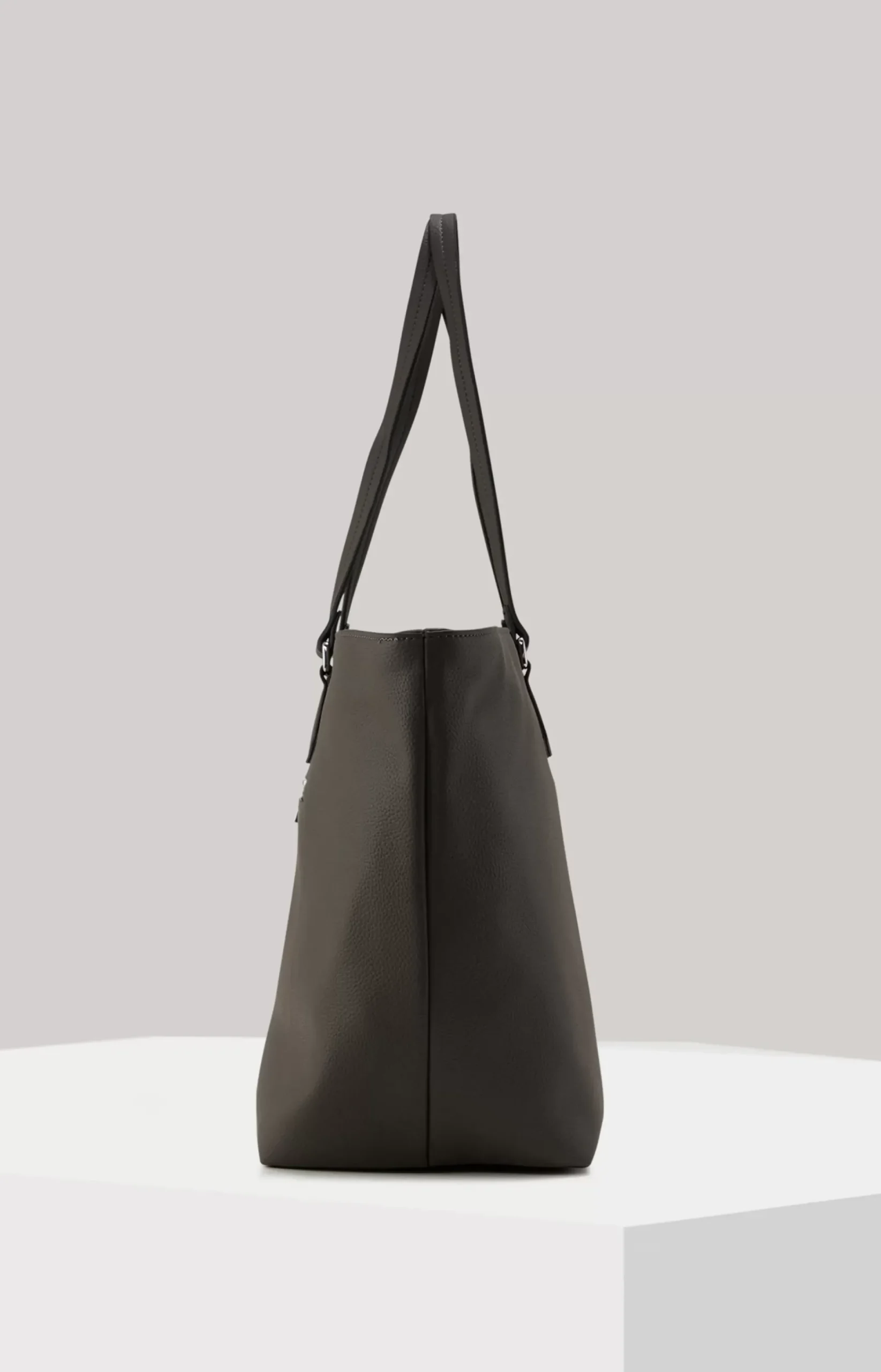 Lettera Lara Shopper in Dark Grey