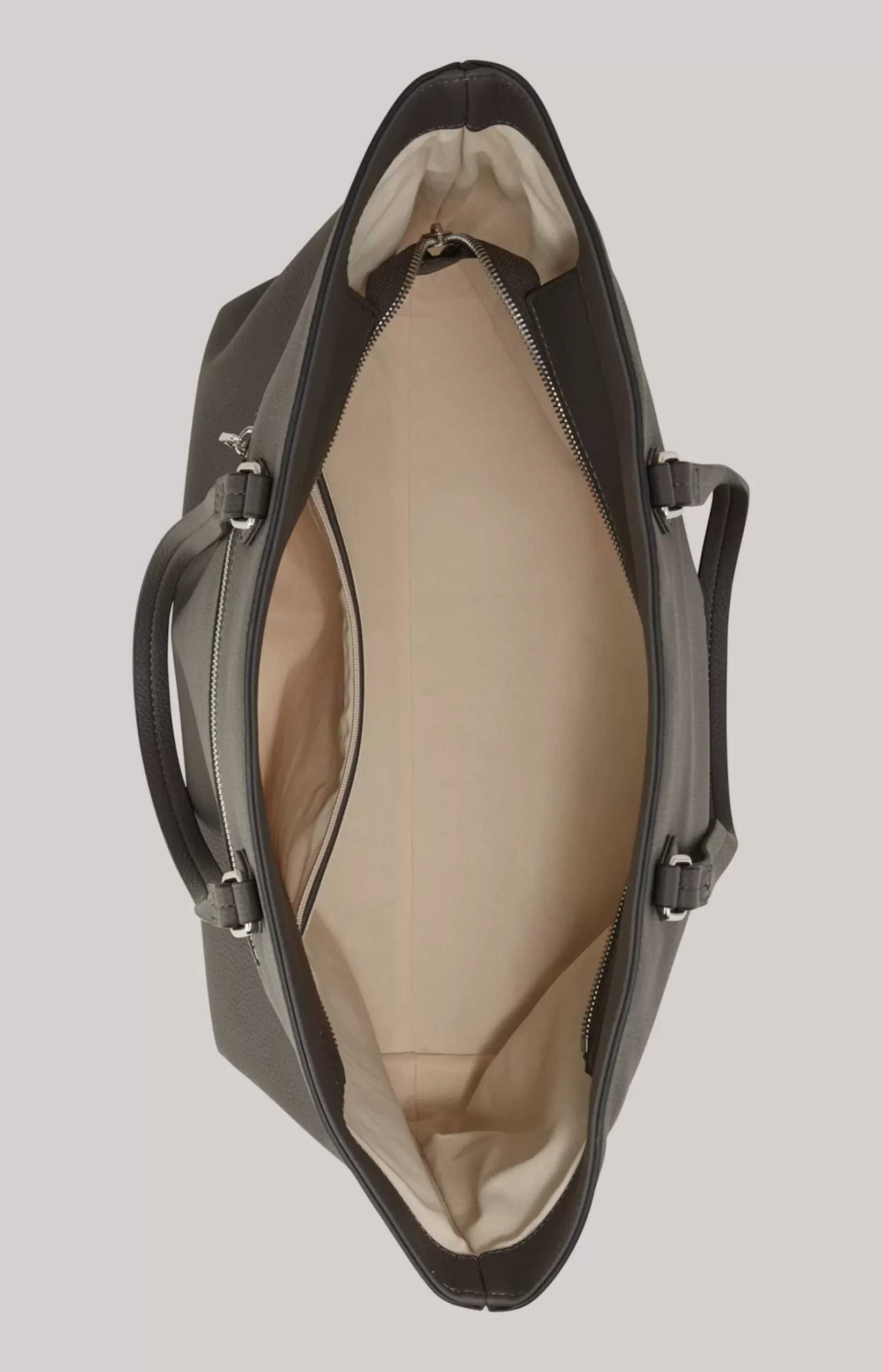 Lettera Lara Shopper in Dark Grey