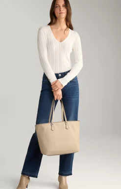 Lettera Lara Shopper in Greige
