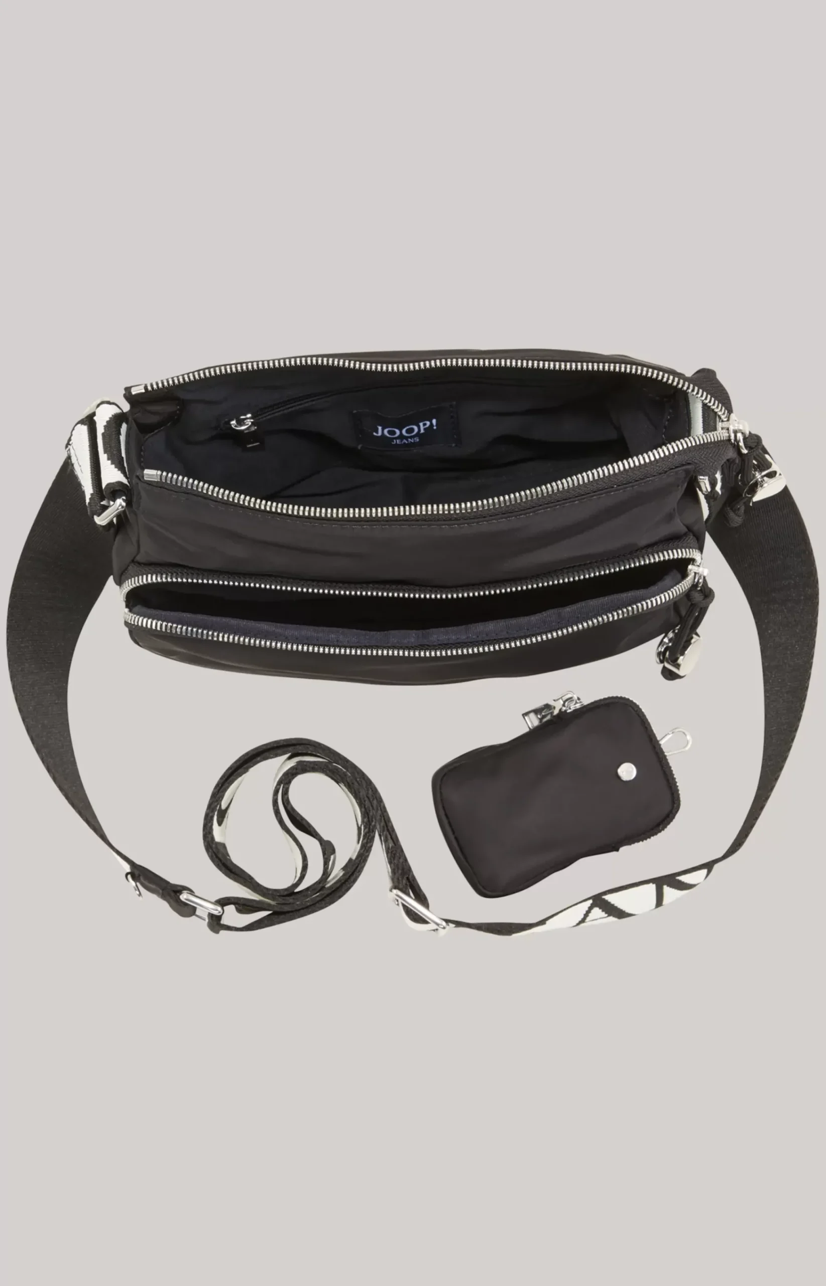 Lietissimo Jasmina Shoulder Bag in Black