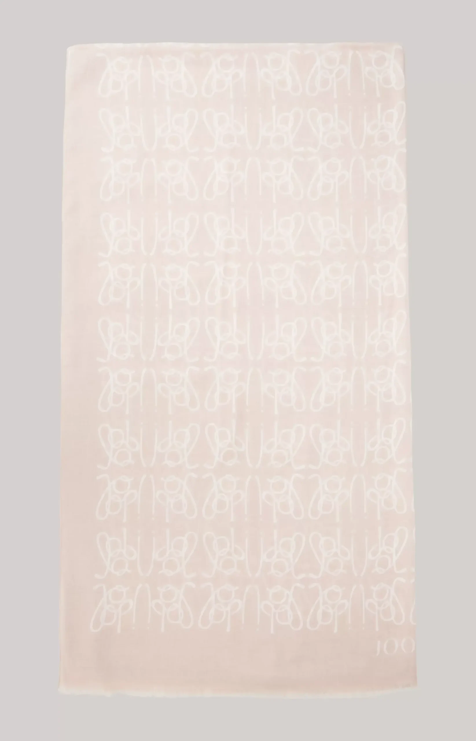 Logo Scarf in Rosé