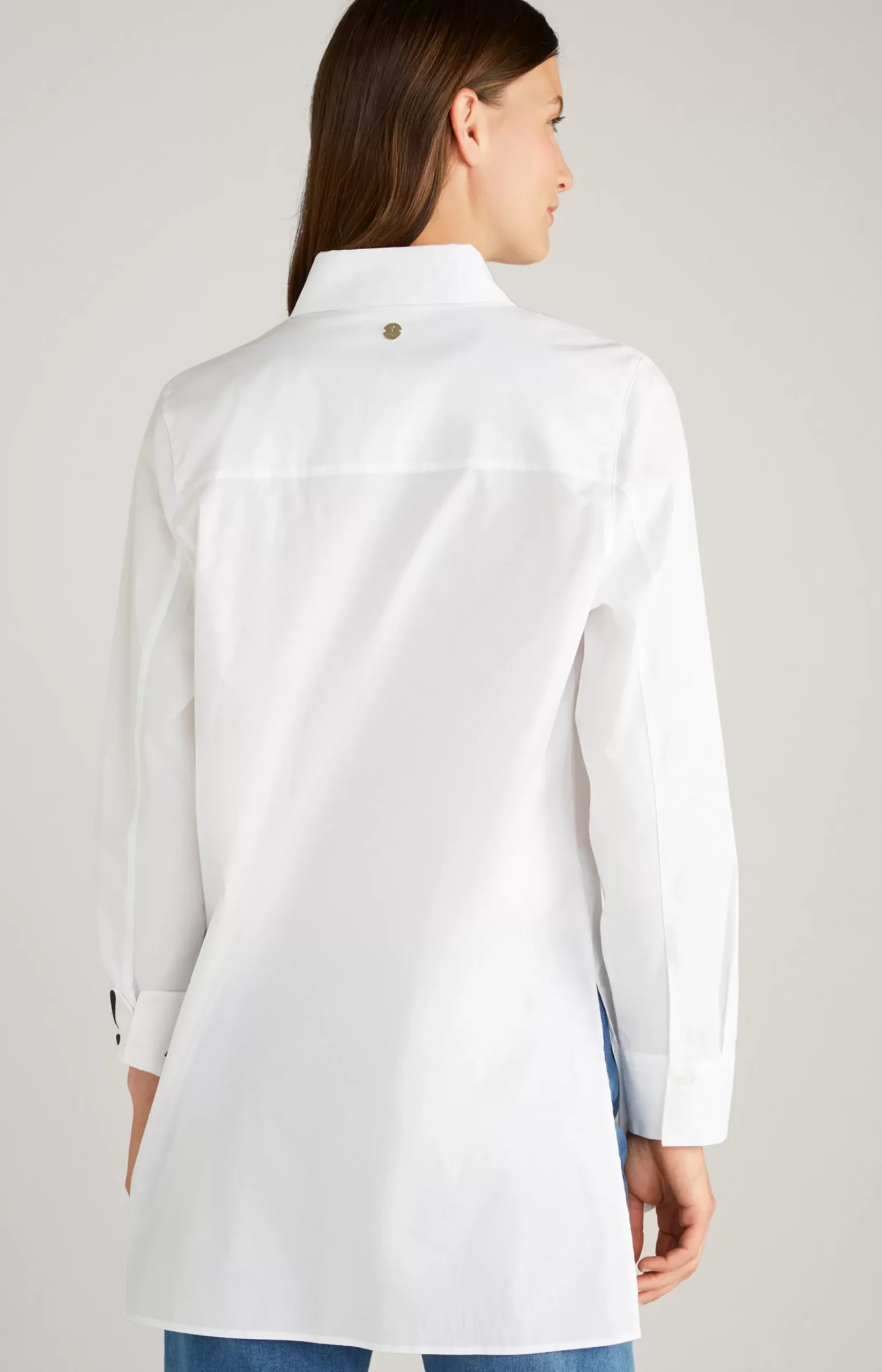 Long Blouse in White
