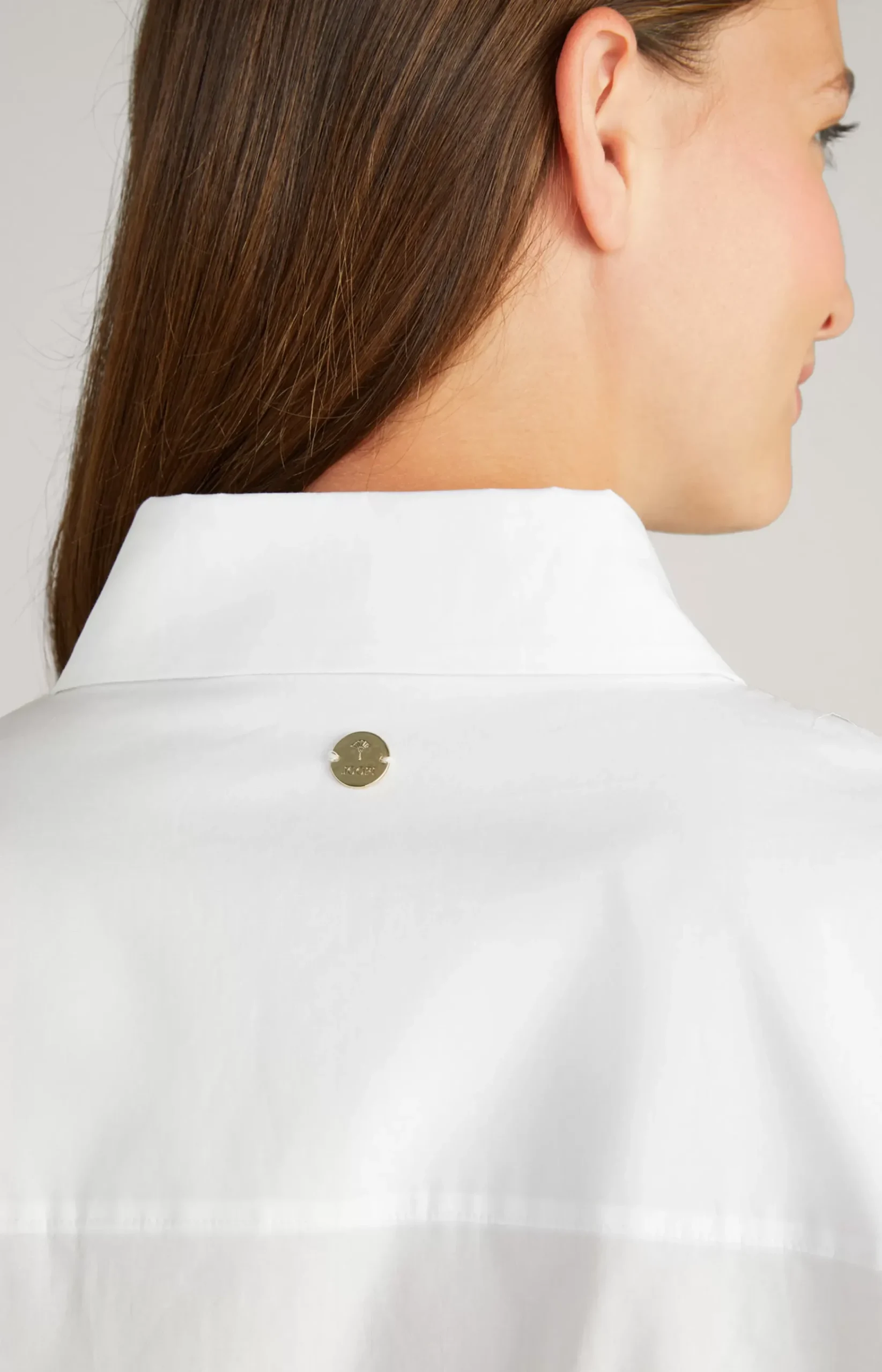 Long Blouse in White