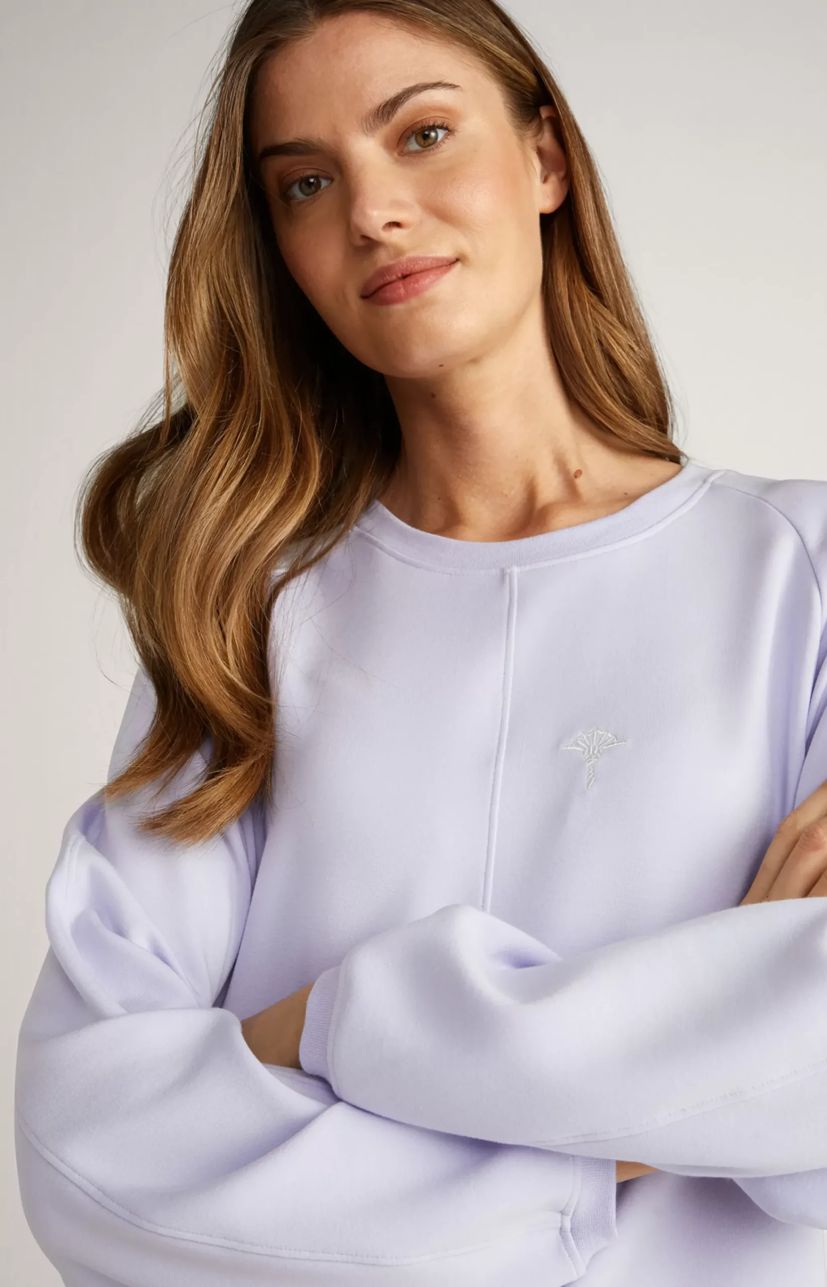 Long Loungewear Shirt in Lavender