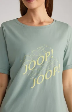 Long Loungewear Shirt in Sea Grass