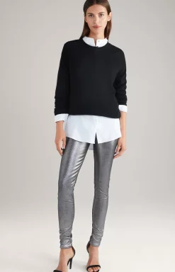 Longline Blouse in White