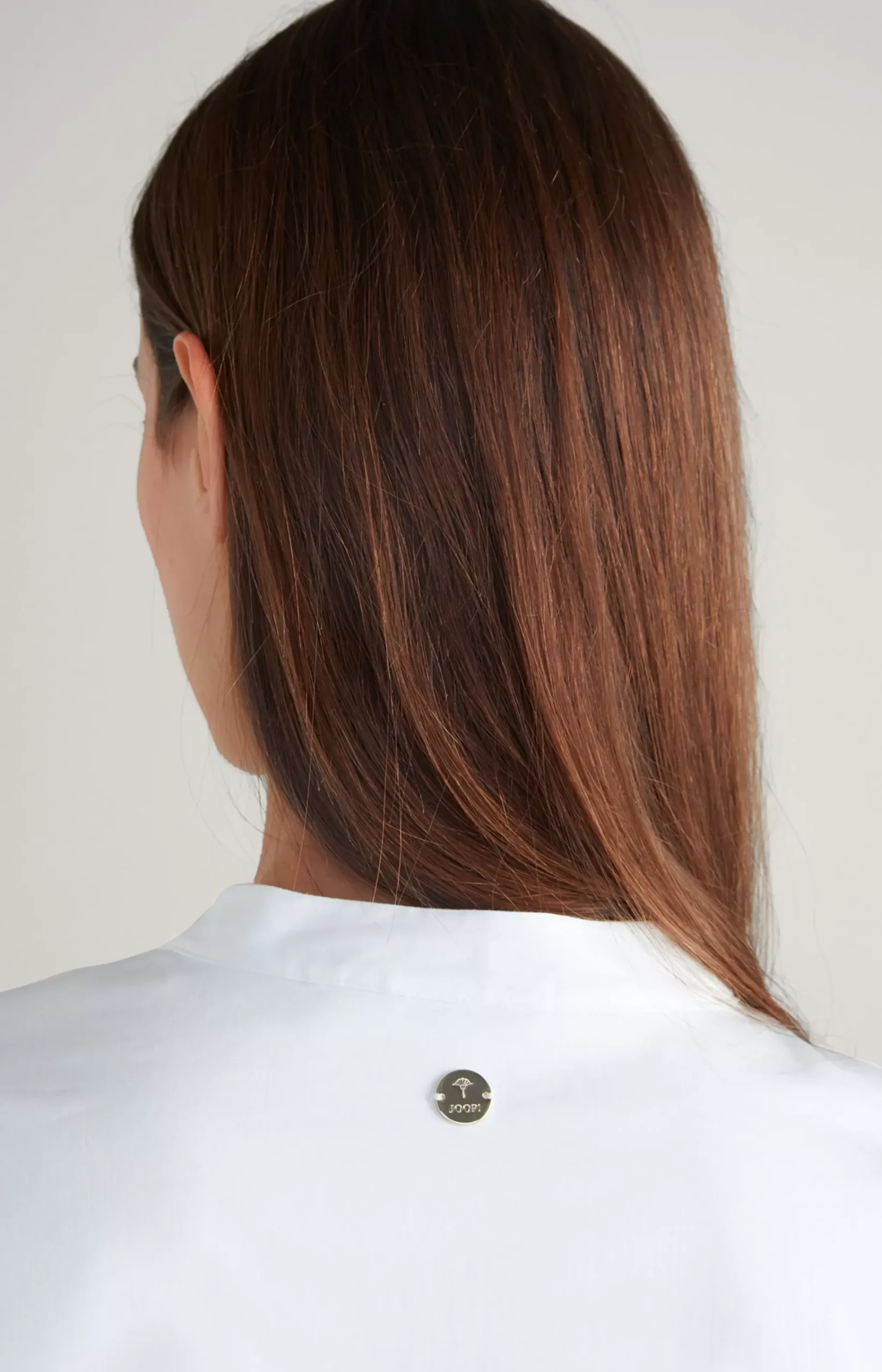 Longline Blouse in White