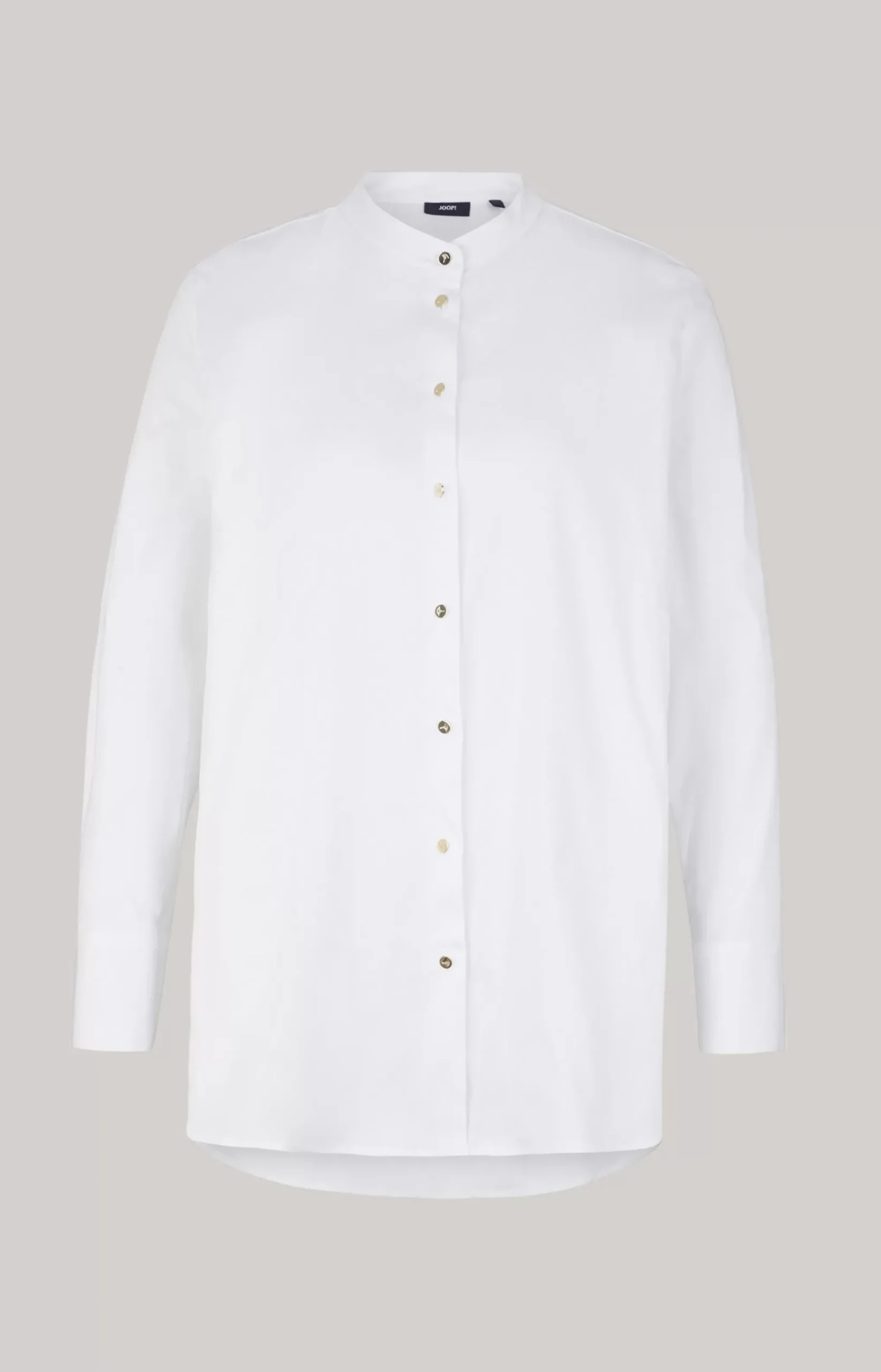 Longline Blouse in White