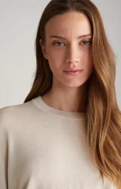 Long-sleeved Shirt in Champagne