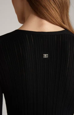 Long-sleeved Top in Black