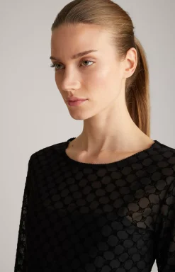 Long-sleeved Top in Black