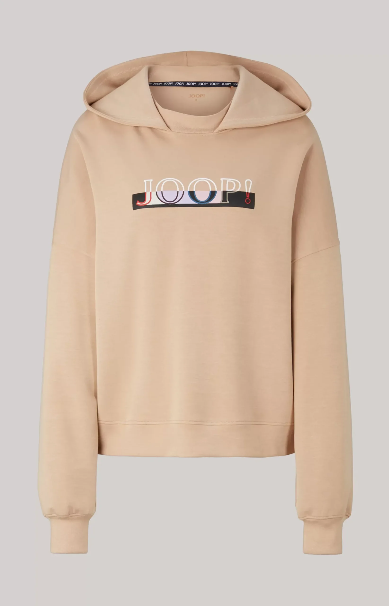 Loungewear Hoodie in Beige/Ecru