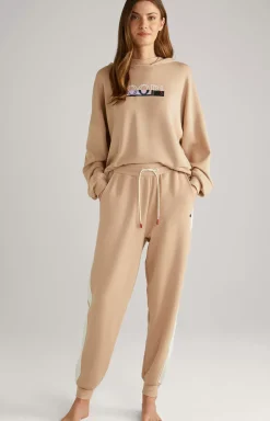 Loungewear Joggers in Beige/Ecru