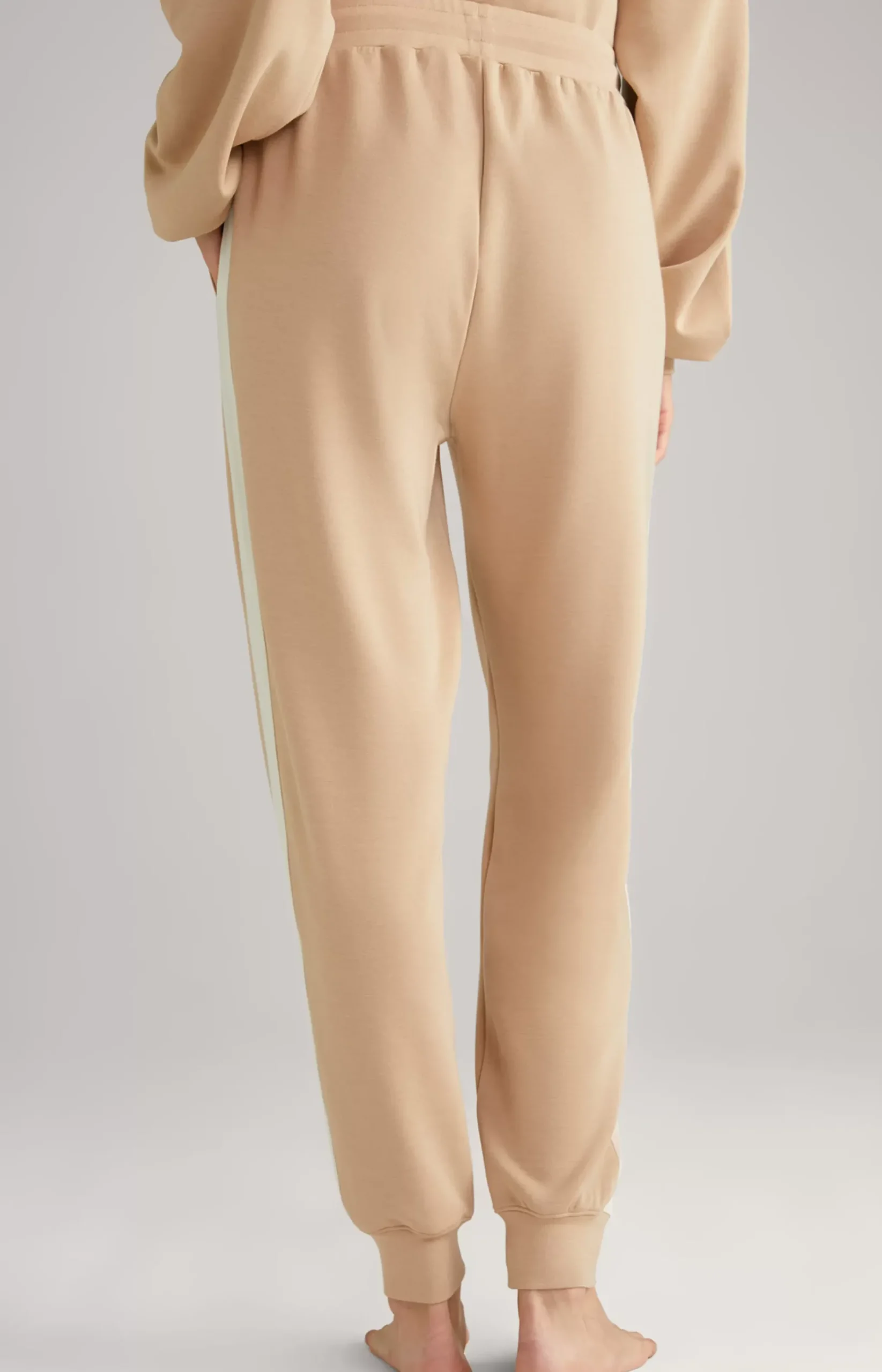 Loungewear Joggers in Beige/Ecru