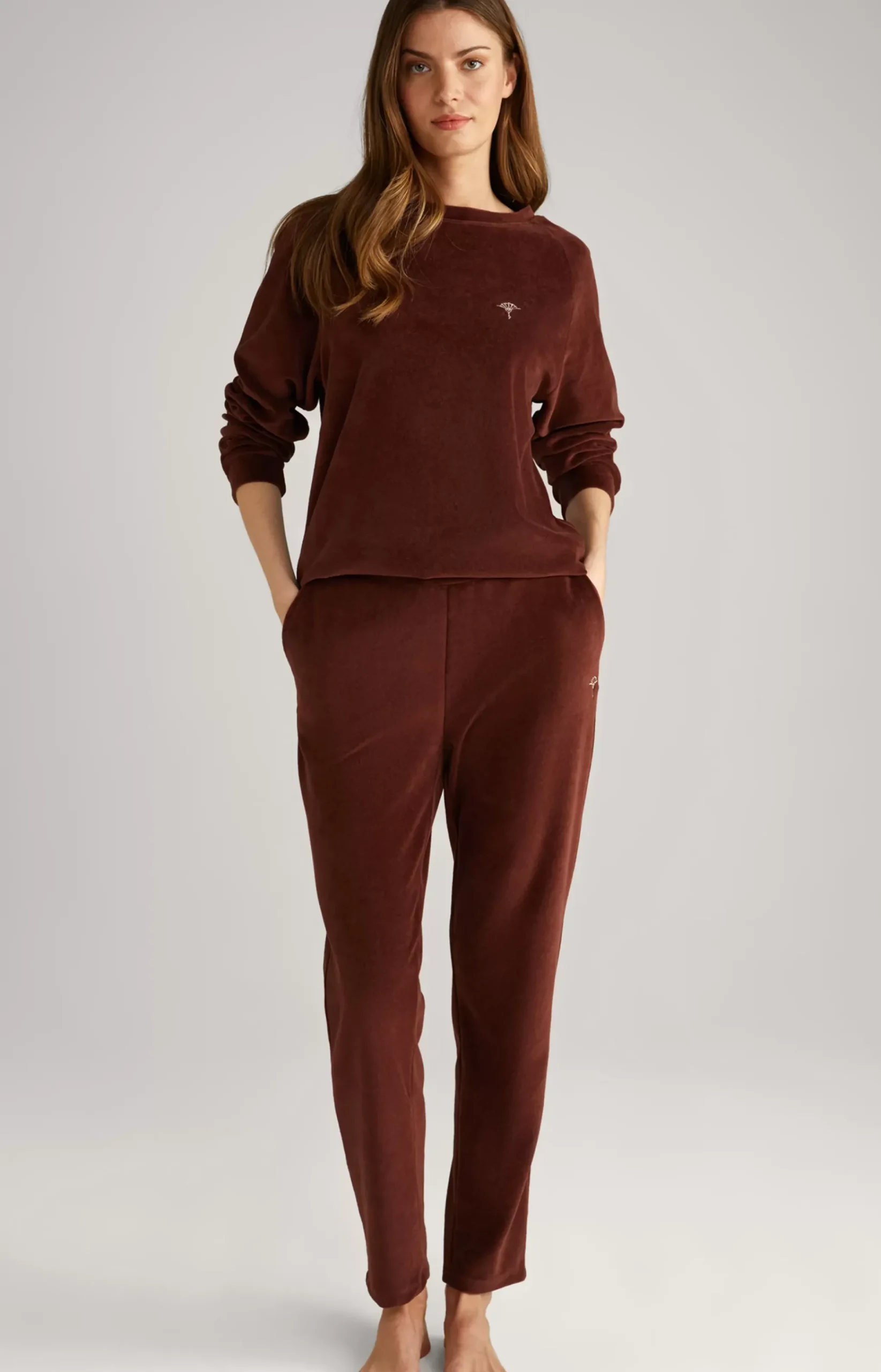 Loungewear Joggers in Coffee