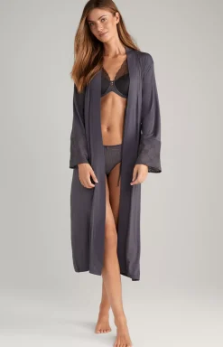 Loungewear Kimono in Anthracite