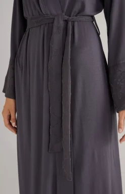 Loungewear Kimono in Anthracite