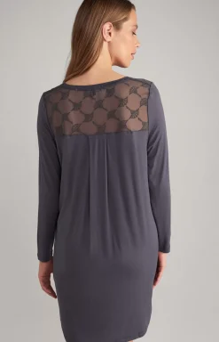 Loungewear Long Shirt in Anthracite