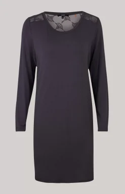Loungewear Long Shirt in Anthracite