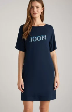 Loungewear Long Shirt in Midnight Blue