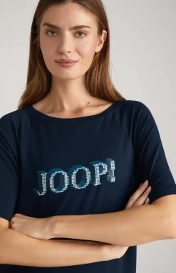 Loungewear Long Shirt in Midnight Blue