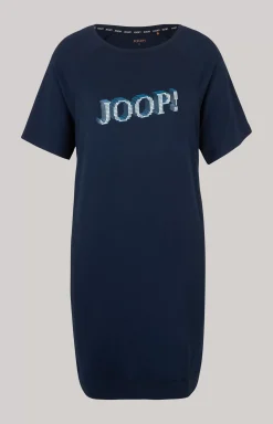 Loungewear Long Shirt in Midnight Blue