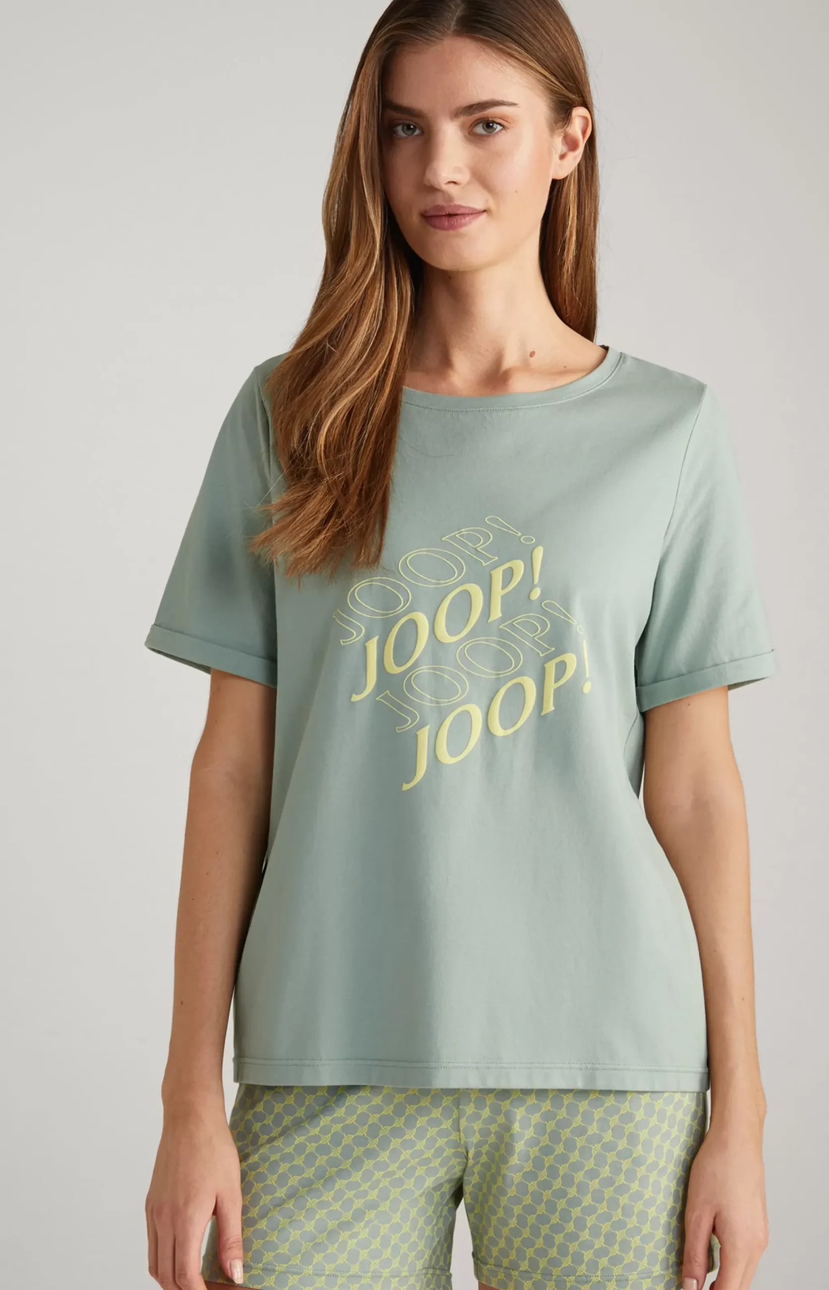 Loungewear Shirt in Sea Grass