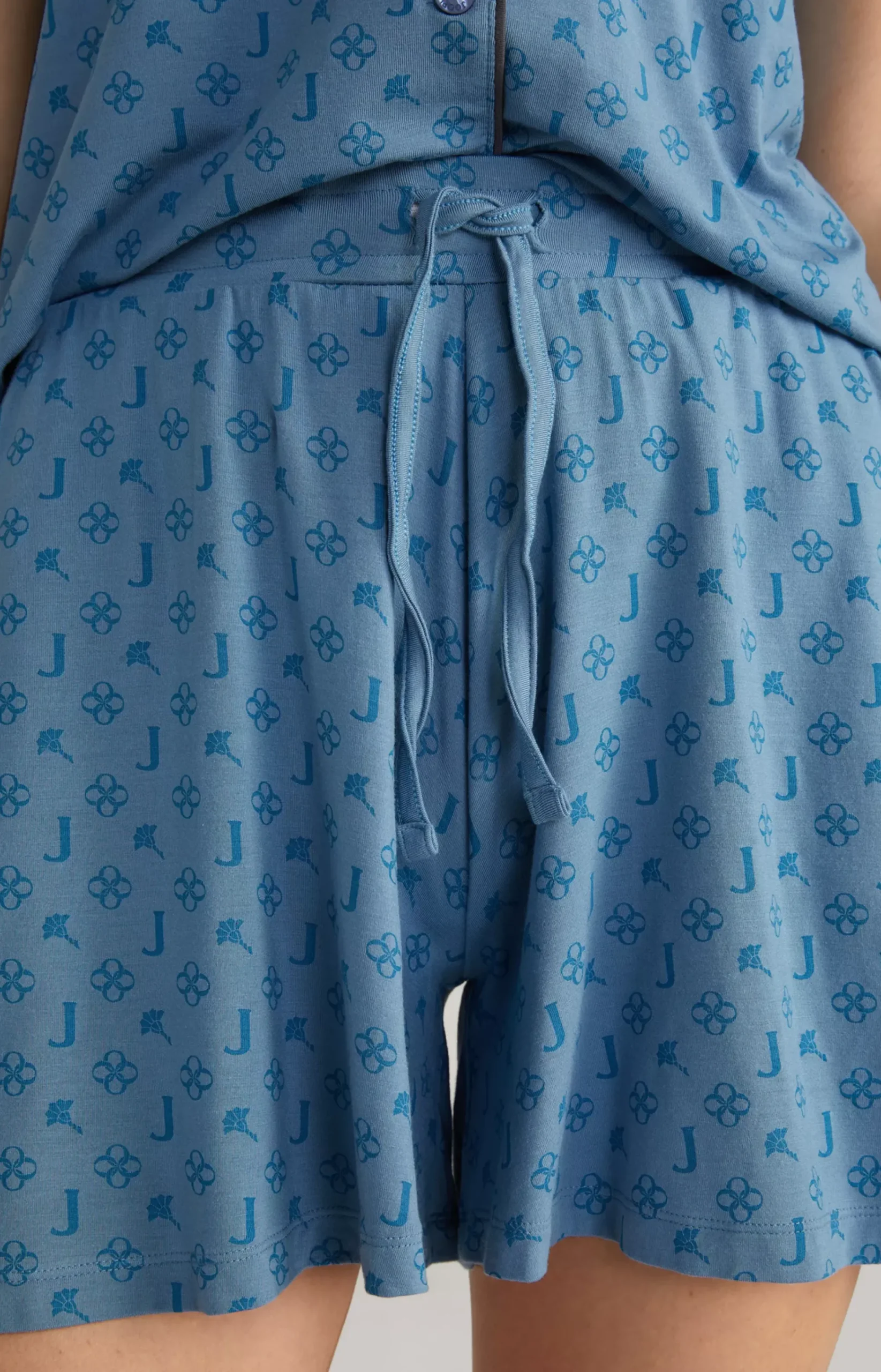 Loungewear Shorts in Ocean Blue
