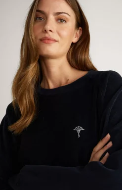 Loungewear Sweater in Midnight Blue