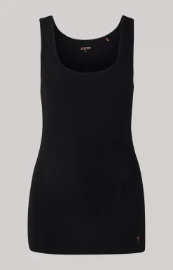 Loungewear tank top in Black