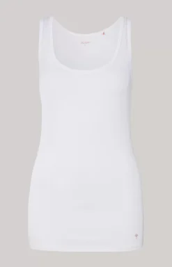 Loungewear tank top in white