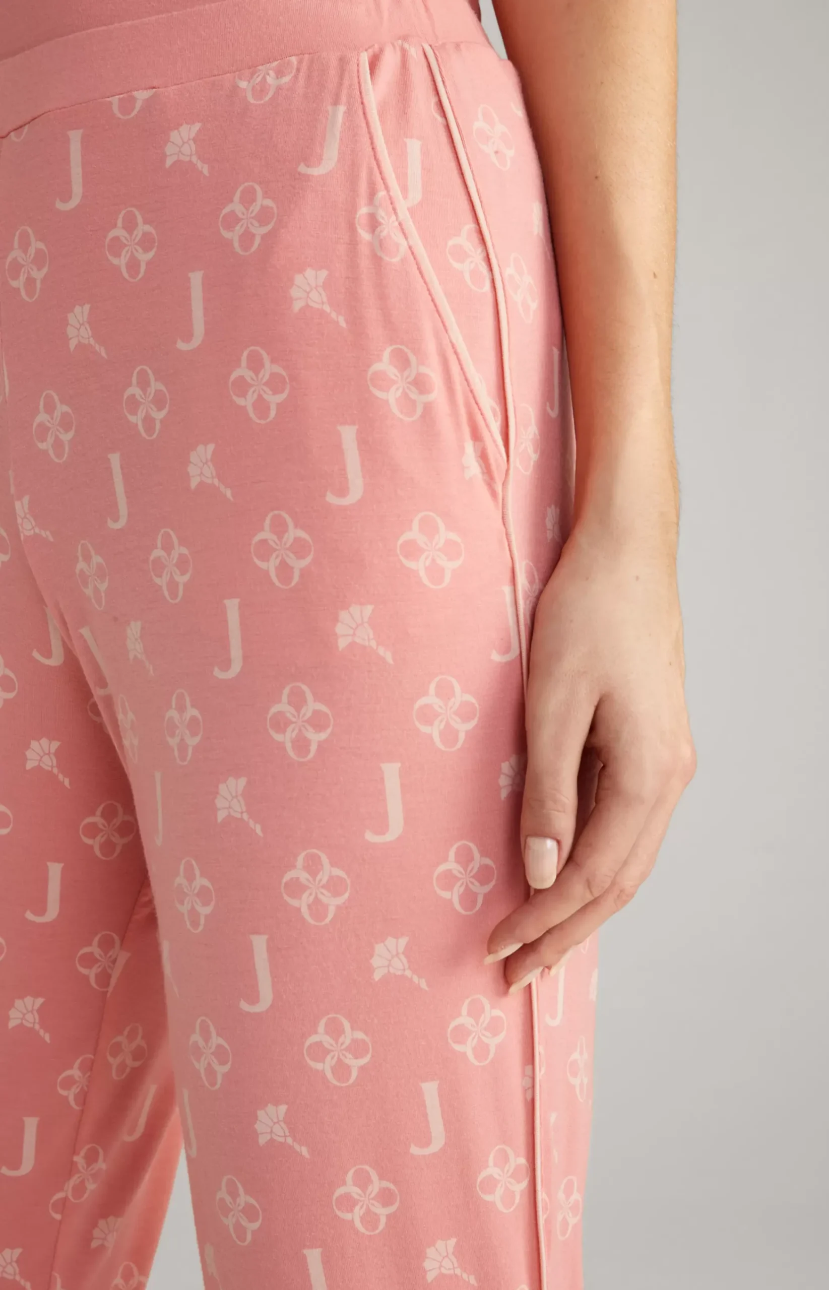 Loungewear Trousers in Flamingo