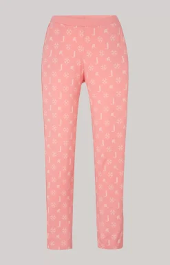 Loungewear Trousers in Flamingo