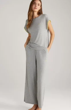 Loungewear Trousers in Grey Melange