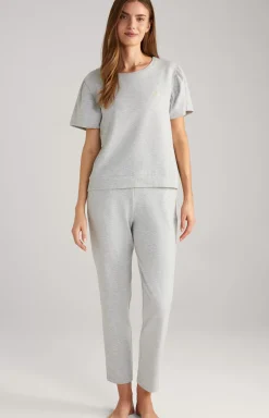 Loungewear Trousers in Grey Melange